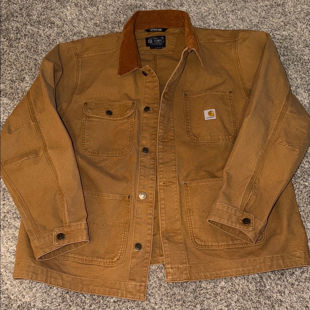 Carhartt Rugged Flex® Relaxed Fit Duck Unlined Chore Coat